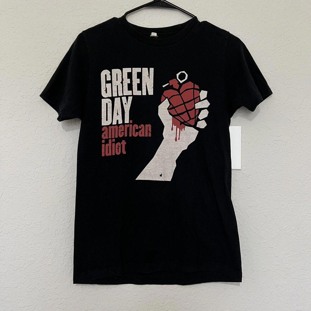 Vintage Green Day American Idiot Tour Shirt Size Small